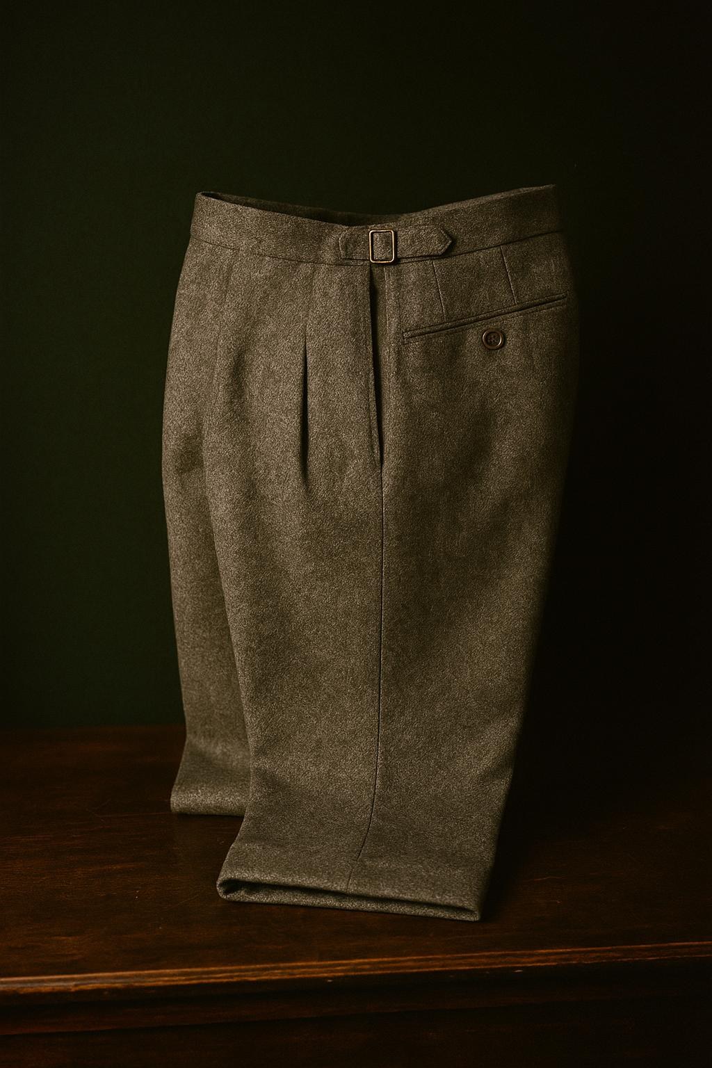 Grey Flannel Trousers