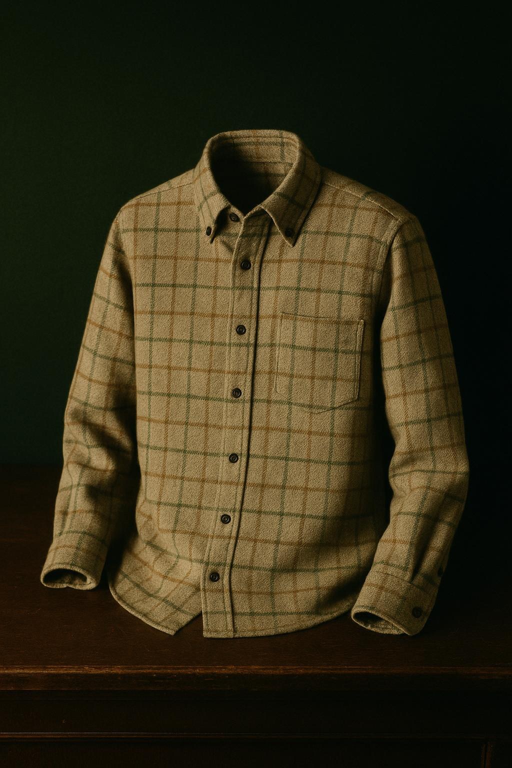 Tattersall Wool Shirt